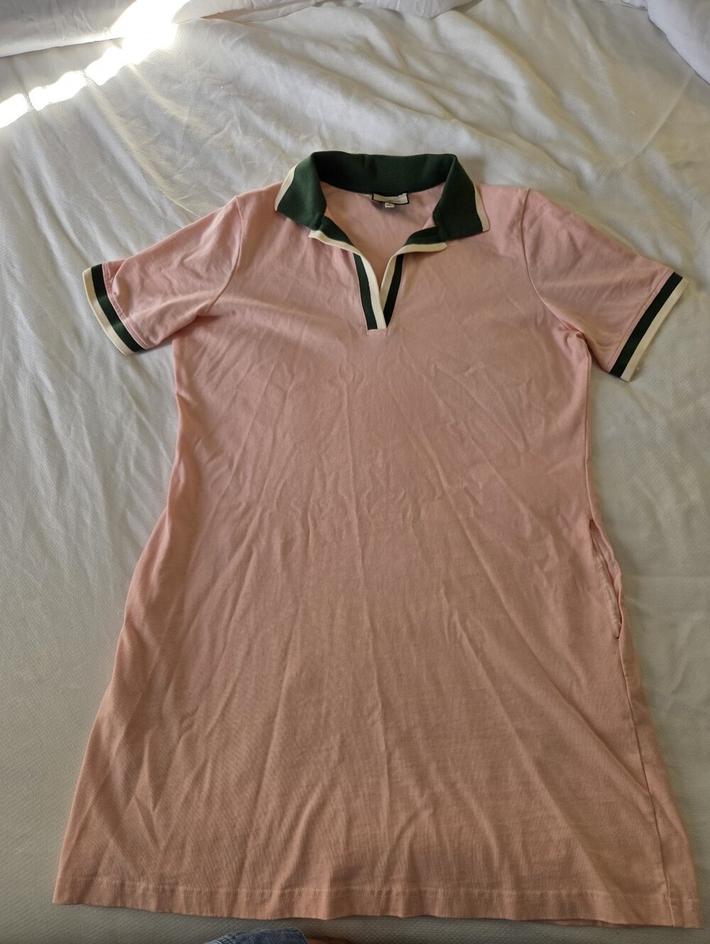 Tuckernuck Hutton Pink Salt Polo Dress
